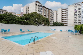 One Flat - Piscina e tranquilidade no coração de Copacabana